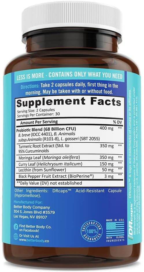 Provitalize Naturals Weight Management Probiotics Menopause Supplement 60 caps - myvitamincentre