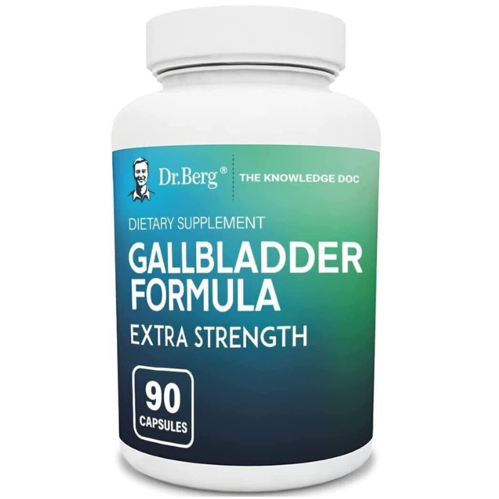 Dr. Berg’s Gallbladder Formula Extra Strength 90 Capsules - myvitamincentre