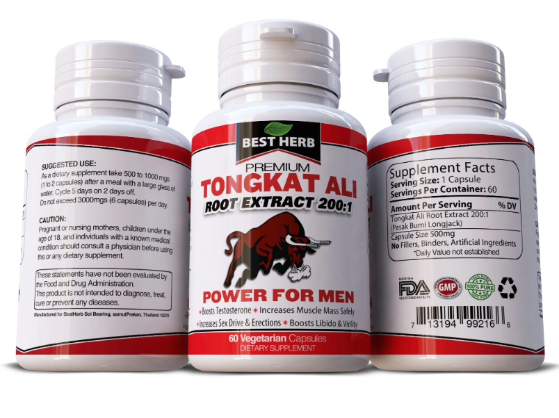 LONGJACK 100% PURE ROOT EXTRACT 200:1 PASAK BUMI BEST HERB Long Jack - My Store