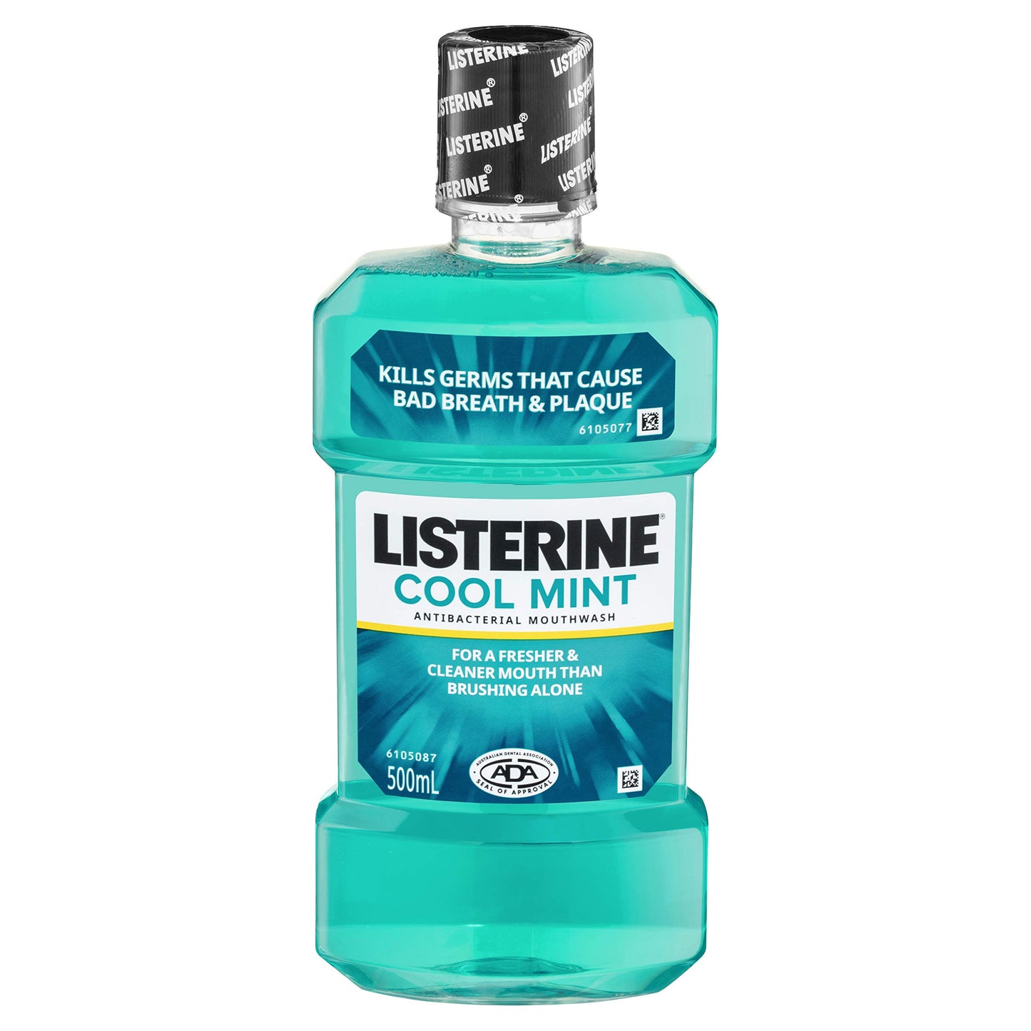 Listerine Cool Mint Antibacterial Mouthwash 500 ml - myvitamincentre