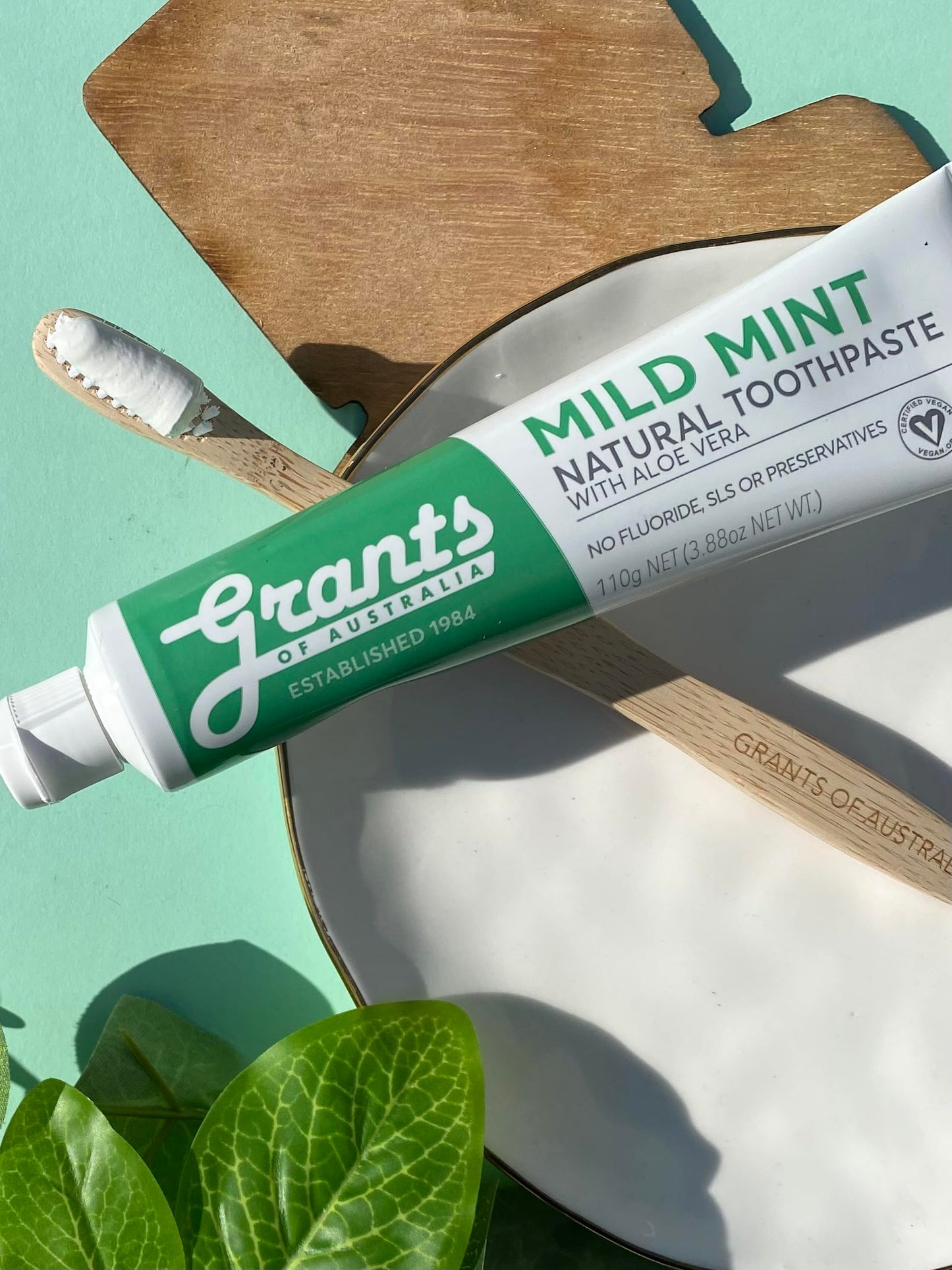 Grants Mild Mint Toothpaste, 110 g - myvitamincentre
