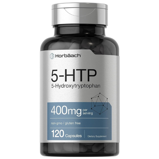 5-HTP 400mg Serve EXTRA STRENGTH Serotonin Sleep Stress Anxiety HORBAACH 120 Cap - My Store