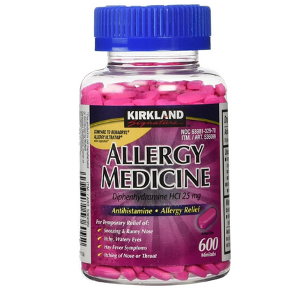 Kirkland Alergy Medicine HCL 600 Tabs - myvitamincentre