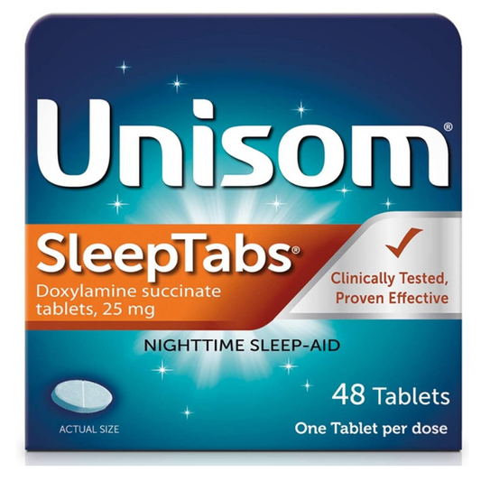 Unisom Sleep Tabs Tablets, 48-Count - myvitamincentre