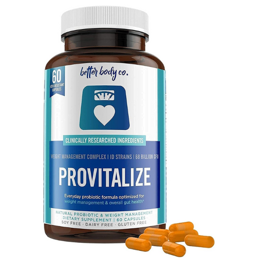 Provitalize Naturals Weight Management Probiotics Menopause Supplement 60 caps - myvitamincentre