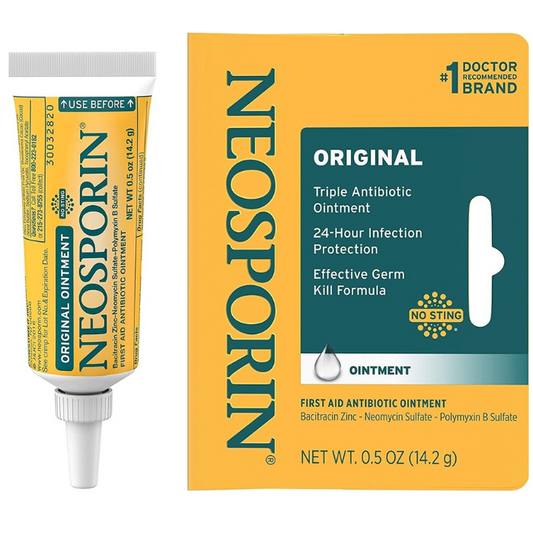Neosporin Original Antibiotic Ointment, 24-Hour Infection Prevention - myvitamincentre