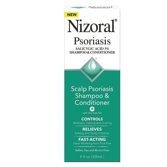 Nizoral Scalp Psoriasis Shampoo & Conditioner Itchy Dry Eczema Relief 325mL NEW - myvitamincentre