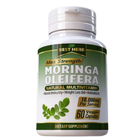 1 X Moringa 10000mg 60 Capsules WEIGHT LOSS - FAT - My Store