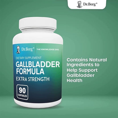 Dr. Berg’s Gallbladder Formula Extra Strength 90 Capsules - myvitamincentre