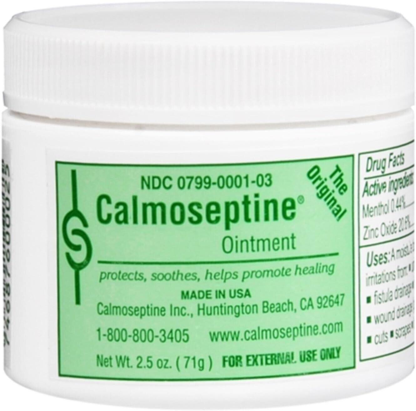 Calmoseptine Diaper Rash Ointment 71g - myvitamincentre