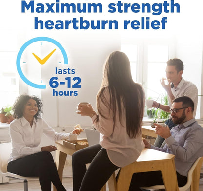 Basic Care Maximum Strength Famotidine Tablets 20 mg Acid Reducer Pills - My Store