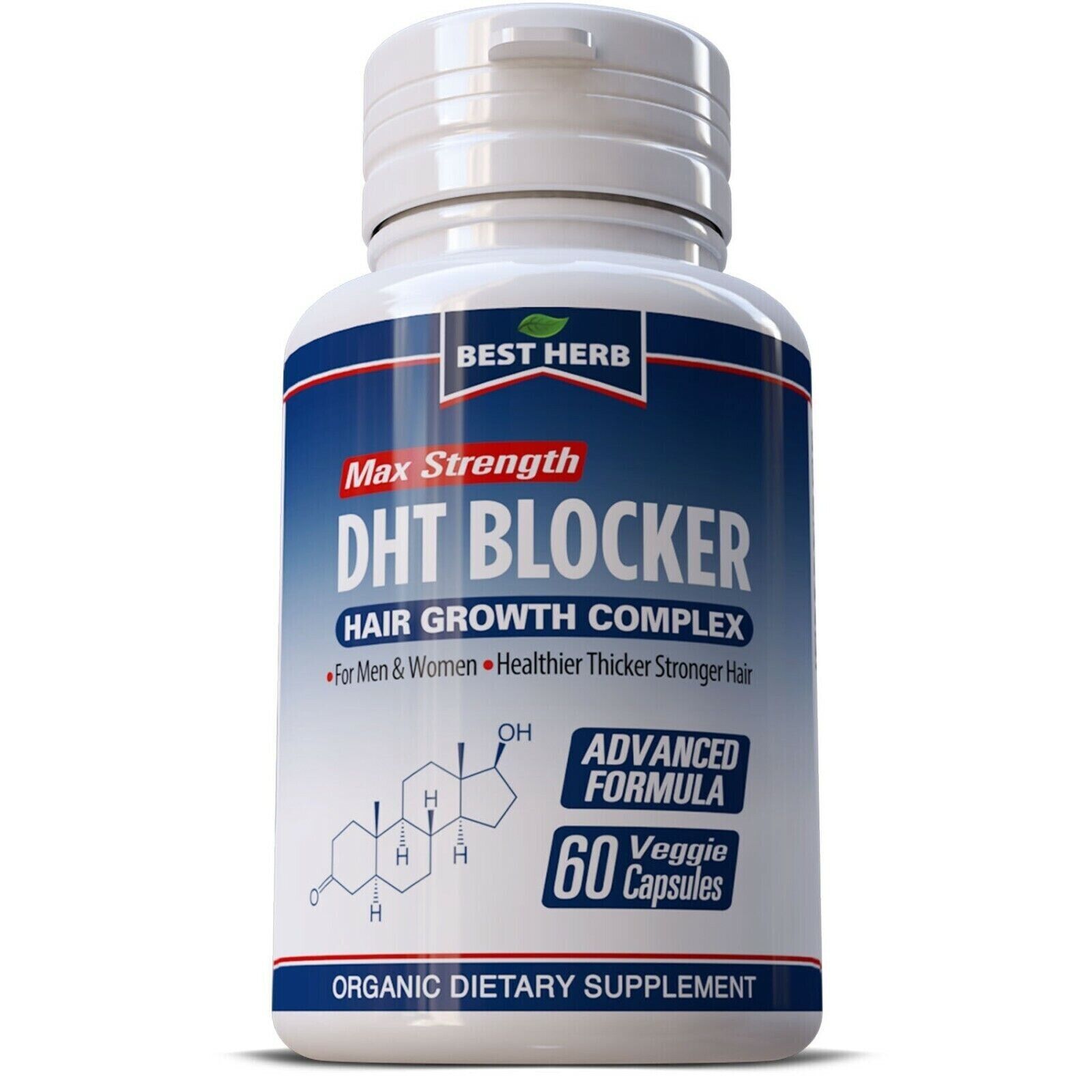 DHT BLOCKER Advanced Hair Formula STIMULATE GROWTH Anti Loss Natural Supplement - myvitamincentre