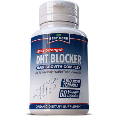 DHT BLOCKER Advanced Hair Formula STIMULATE GROWTH Anti Loss Natural Supplement - myvitamincentre