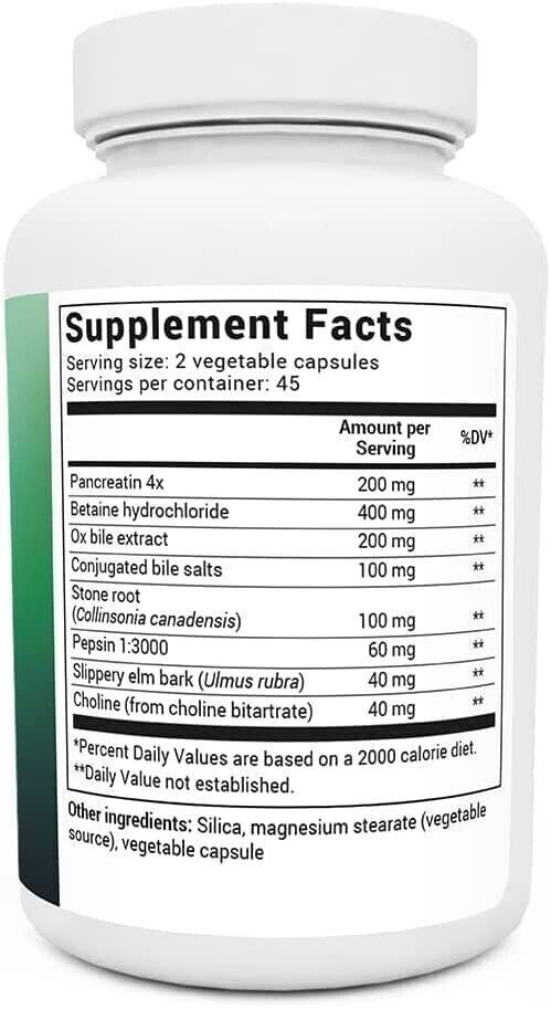 Dr. Berg’s Gallbladder Formula Extra Strength 90 Capsules - myvitamincentre