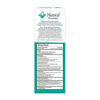 Nizoral Scalp Psoriasis Shampoo & Conditioner Itchy Dry Eczema Relief 325mL NEW - myvitamincentre