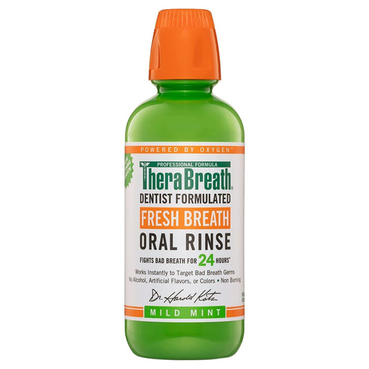 TheraBreath Oral Rinse Mouthwash  - Oral Hygiene Products - 473ml - myvitamincentre