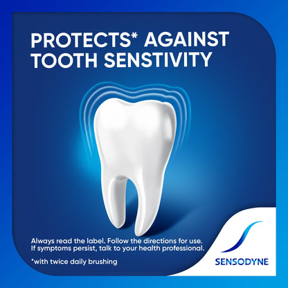 Sensodyne Toothpaste, Repair and Protect, Sensitive Teeth and Cavity Prevention, Whitening, 100g - myvitamincentre