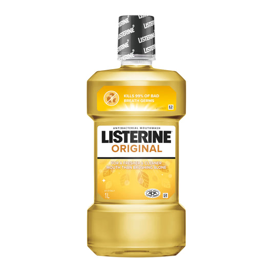 Listerine Original Antiseptic Mouthwash 1 Litre - myvitamincentre