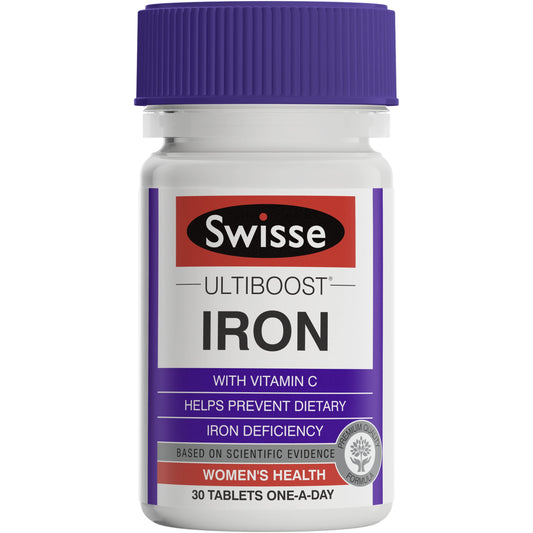 Swisse Ultiboost Iron, 30 Tablets - myvitamincentre