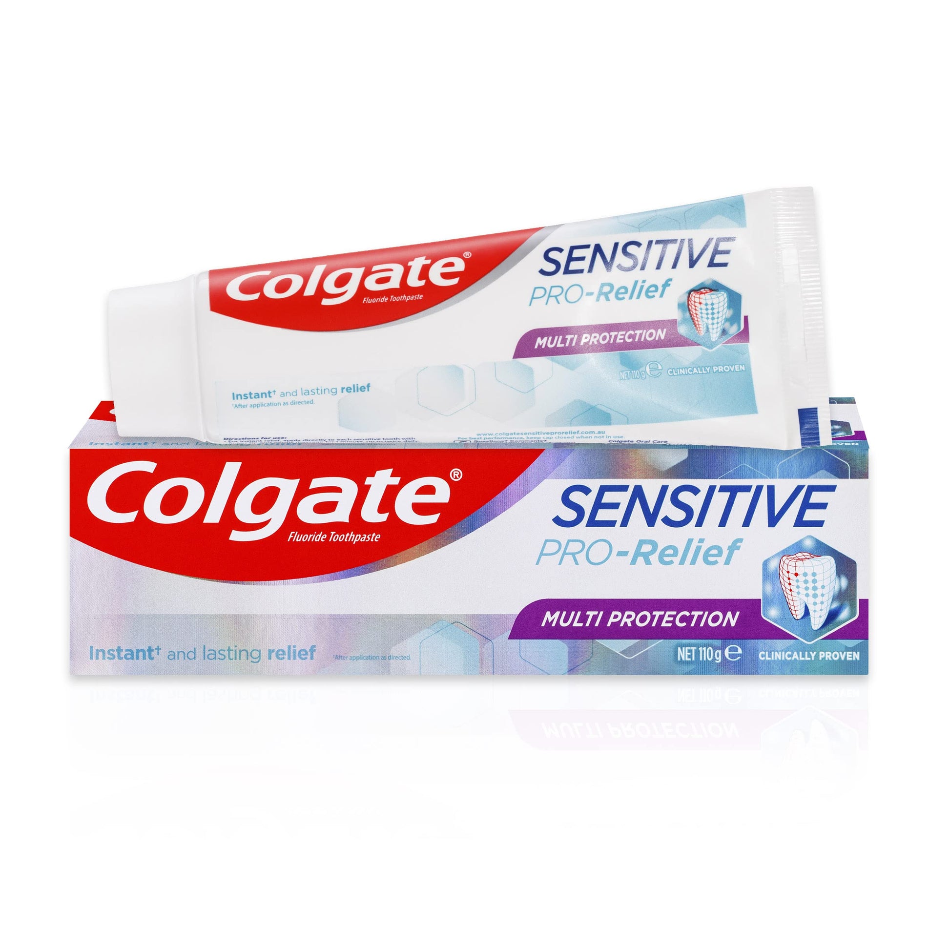 Colgate Sensitive Pro-Relief Multi Protection Toothpaste Clinically Proven Teeth Pain Relief 110g - myvitamincentre